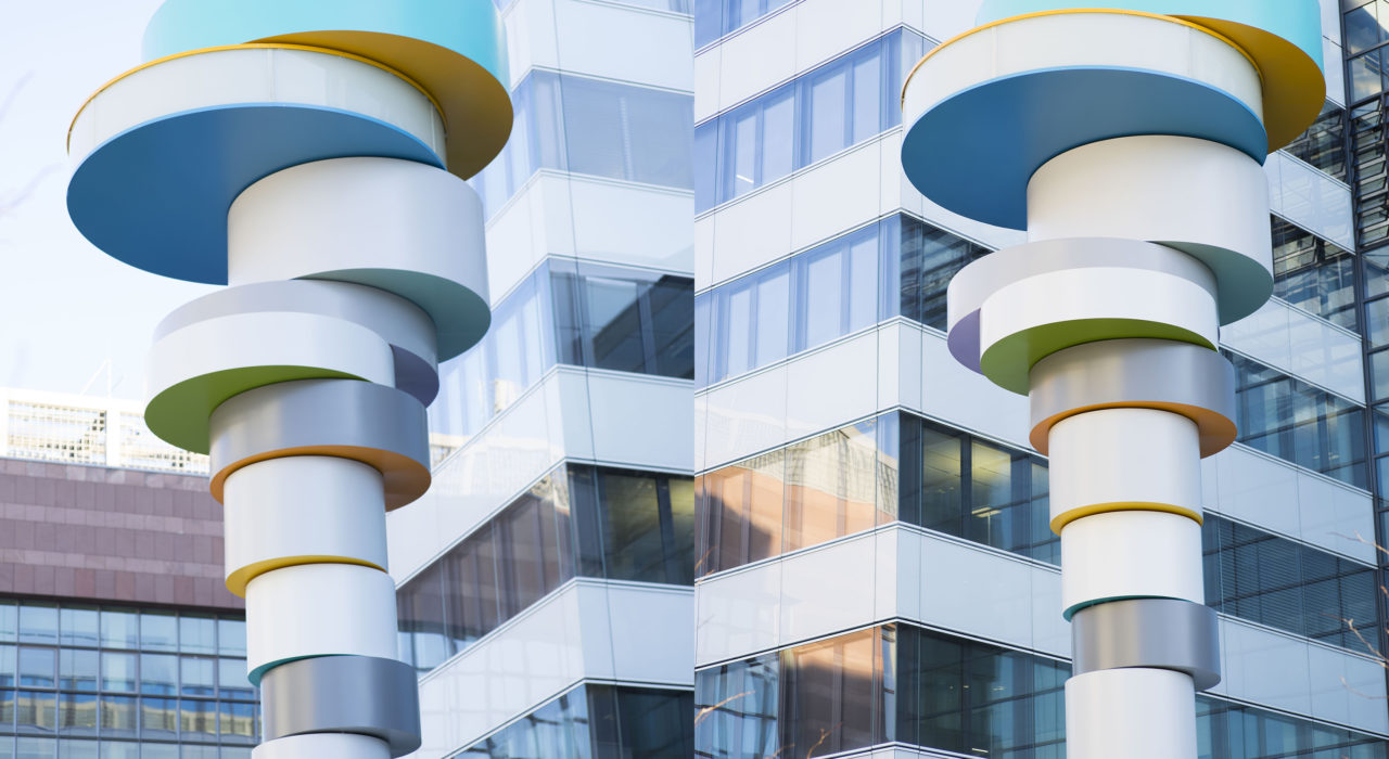 Turm Fraport Plastik Turmskulptur Tobias Rehberger imagine structure Tragwerksplanung